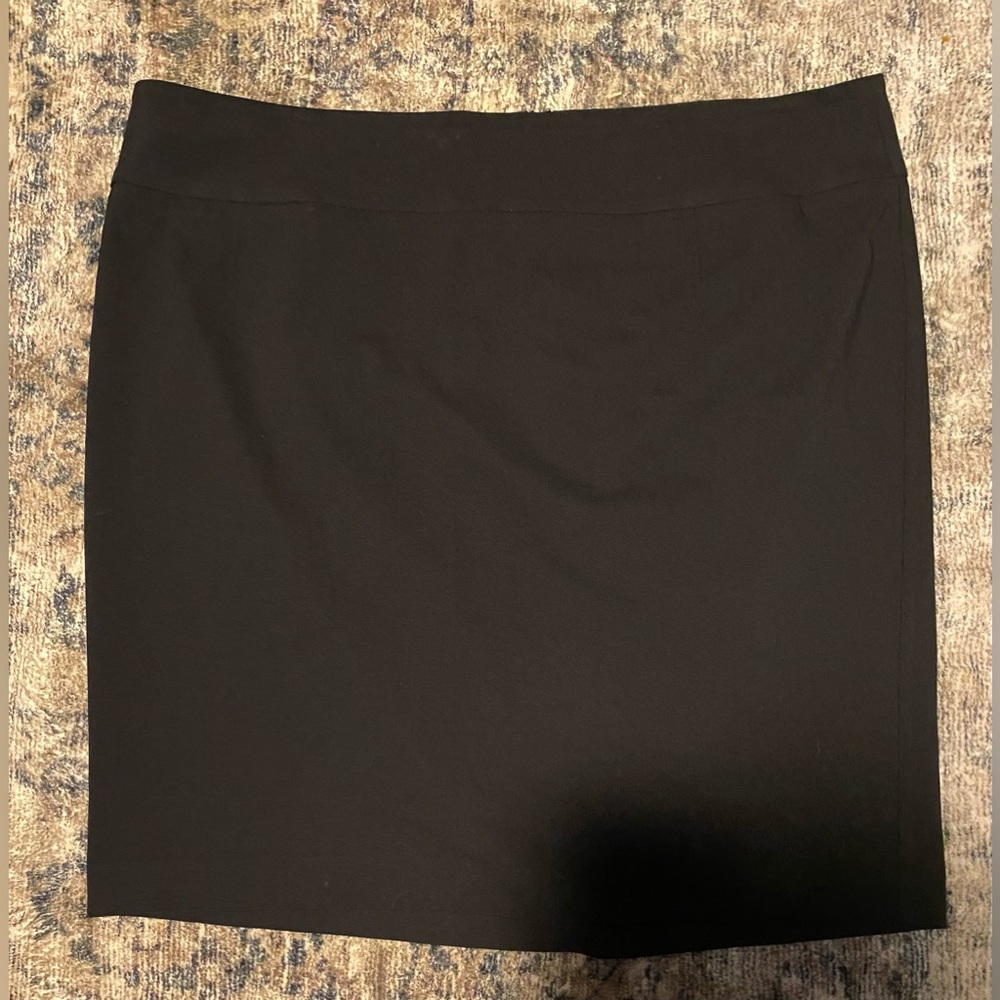 Lane Bryant Black mini skirt size 22